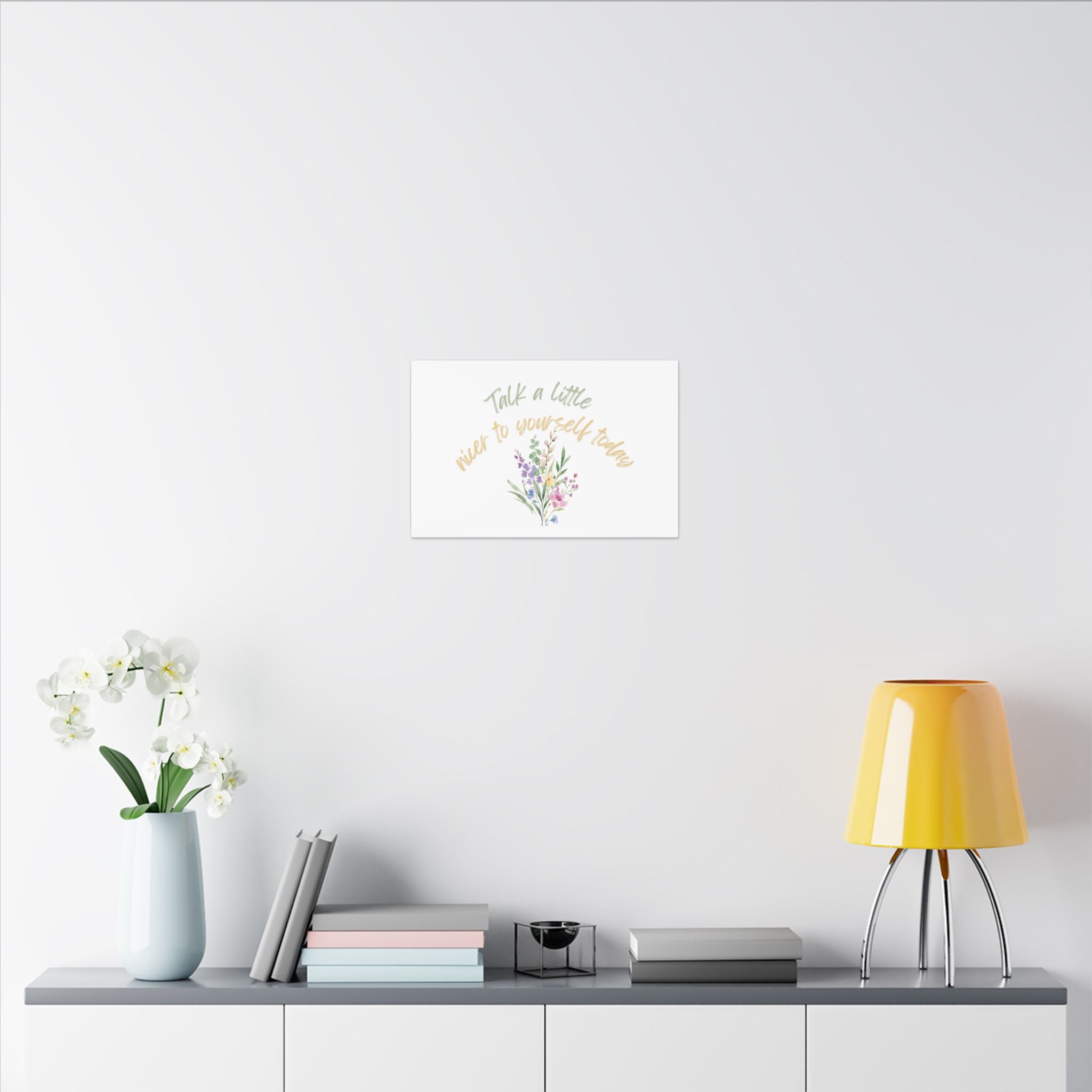 Self Talk Canvas Print