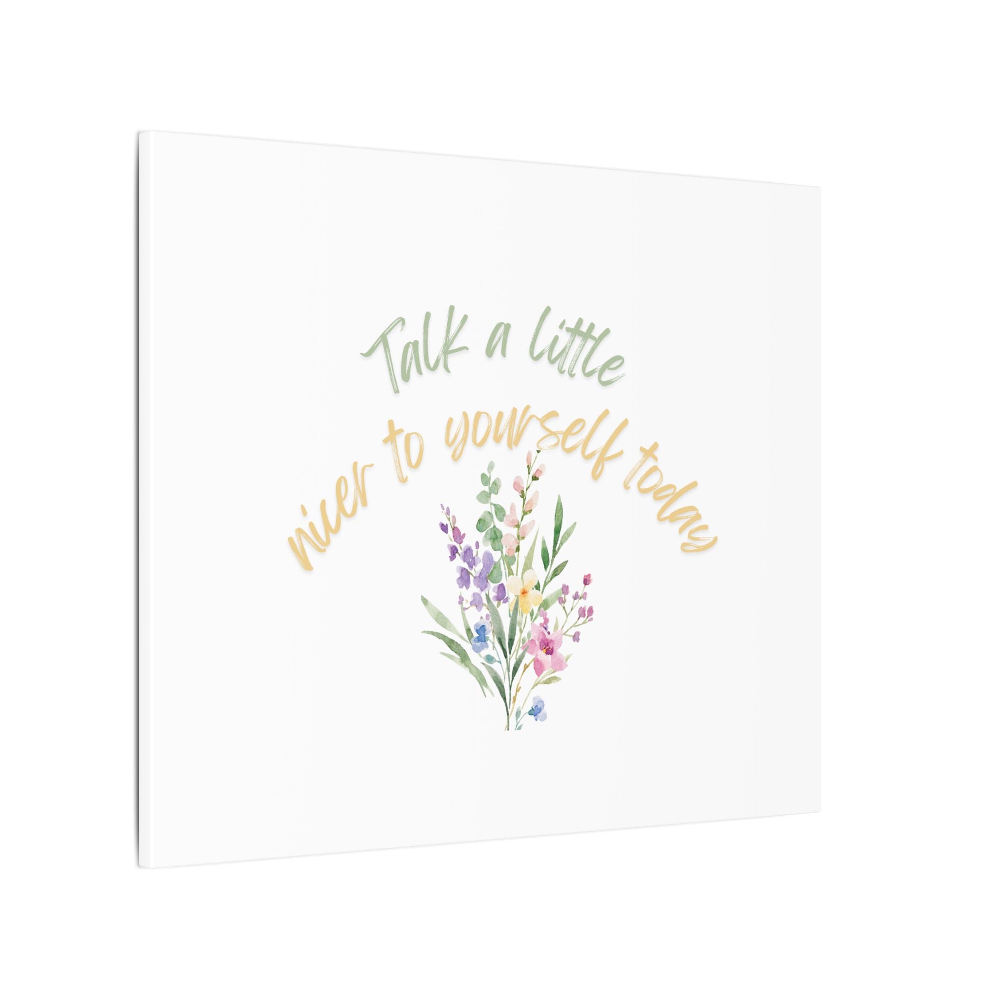 Self Talk Canvas Print