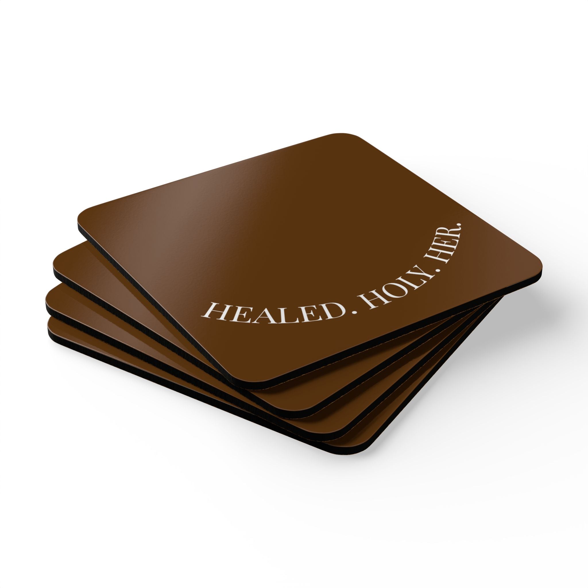 Corkwood Coaster Set