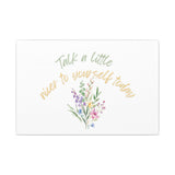 Self Talk Canvas Print