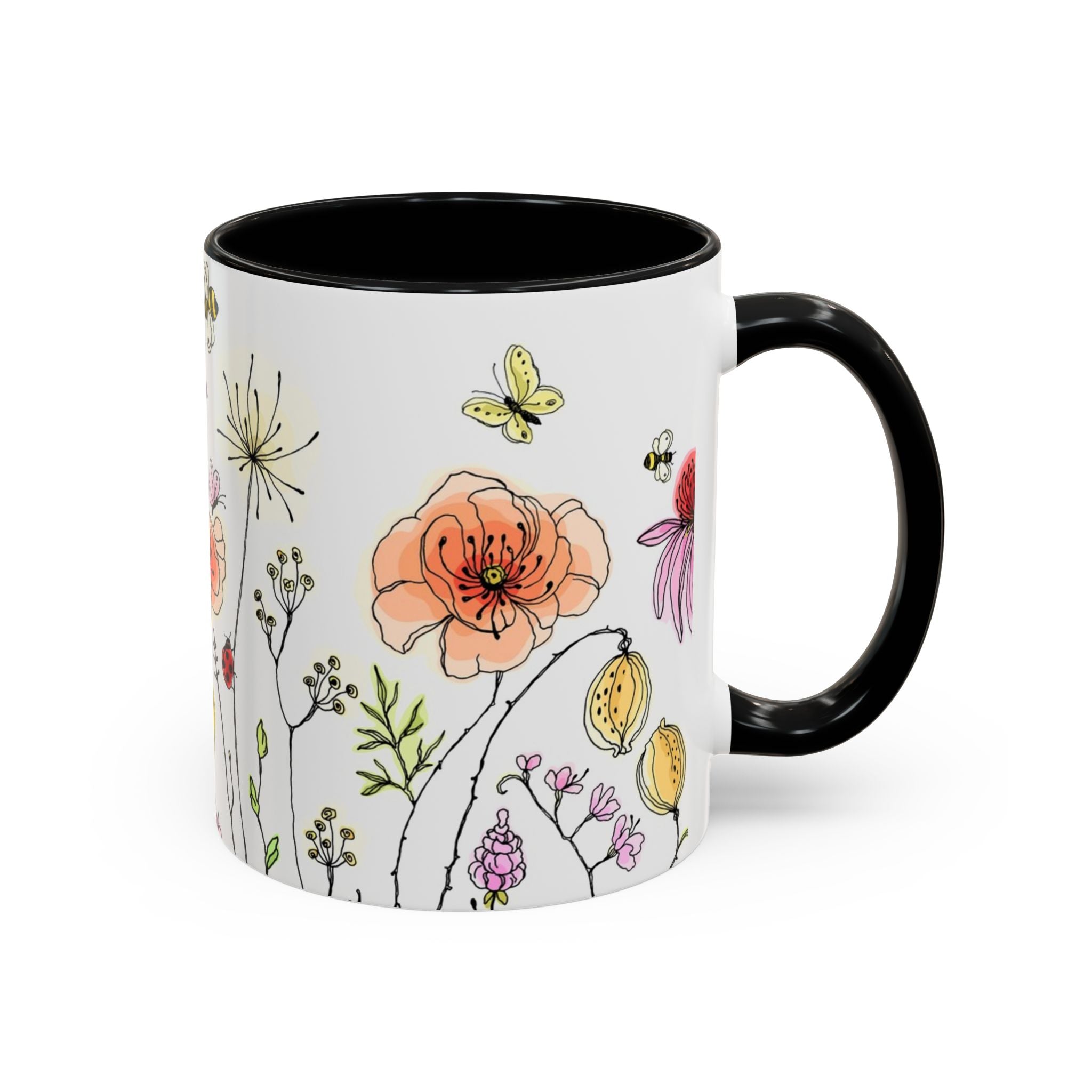 Floral Coffee Mug