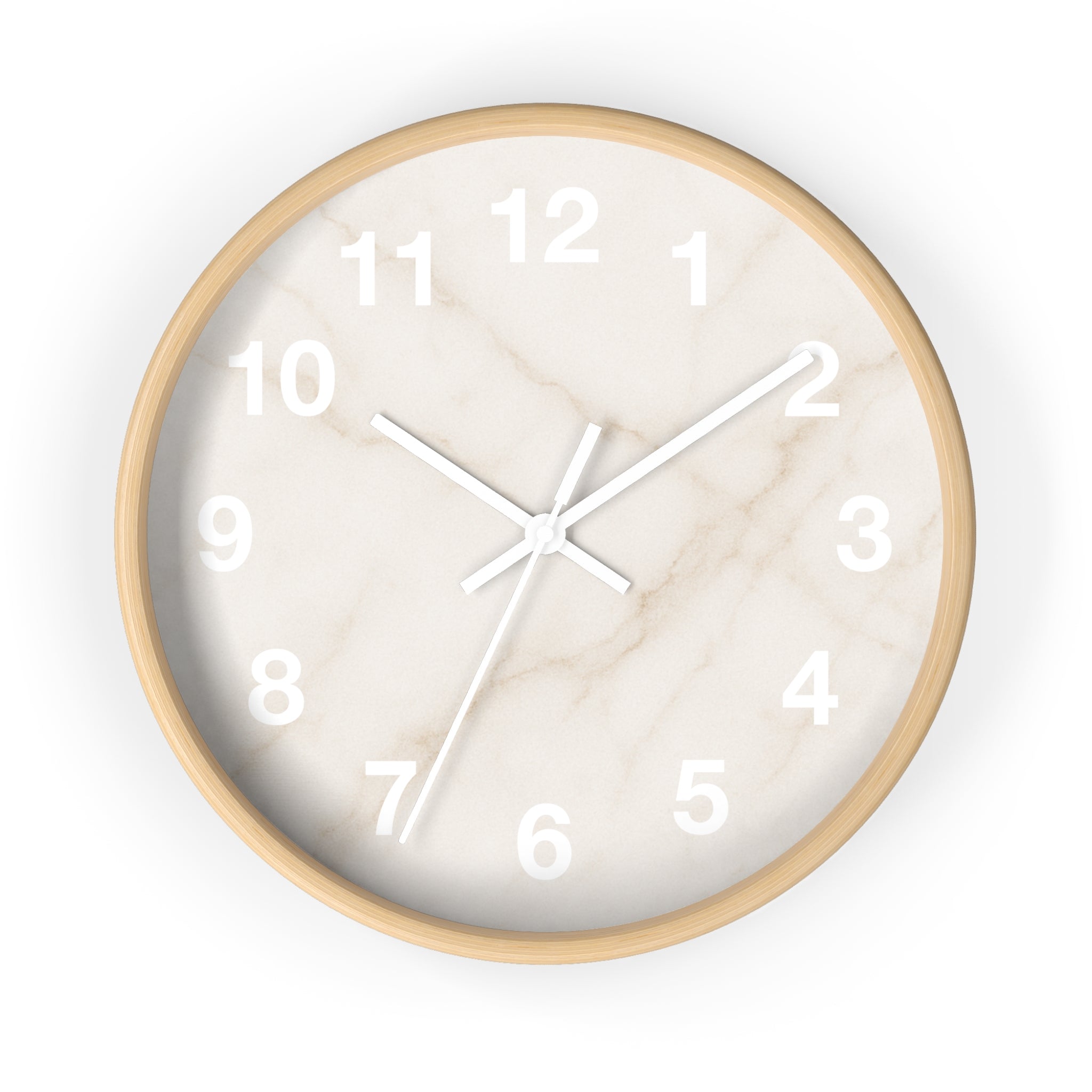 Marble Minimalist Wall Clock