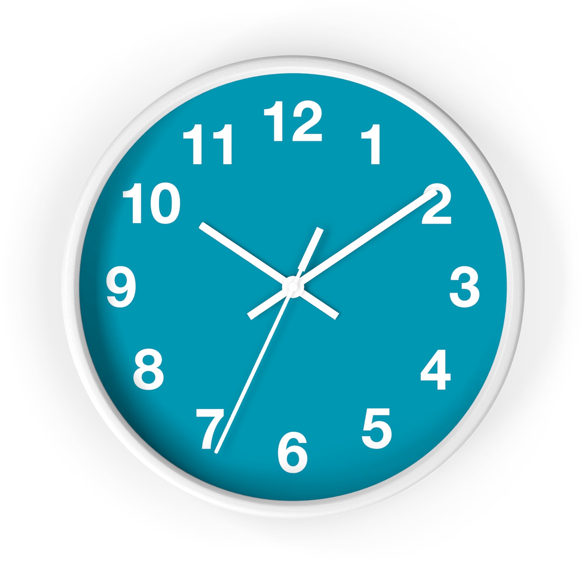 Coastal Calm Minimalist Wall Clock