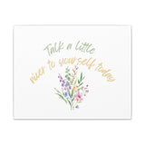 Self Talk Canvas Print