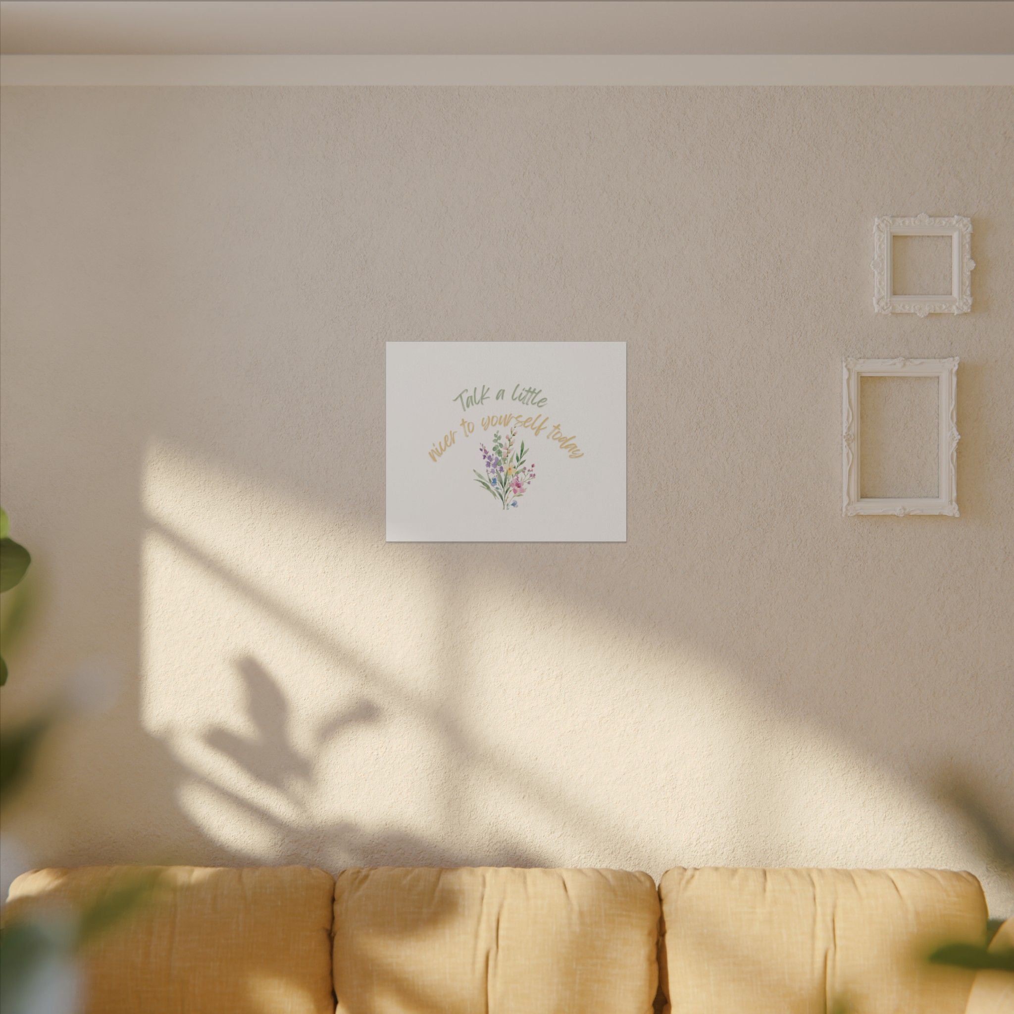 Self Talk Canvas Print