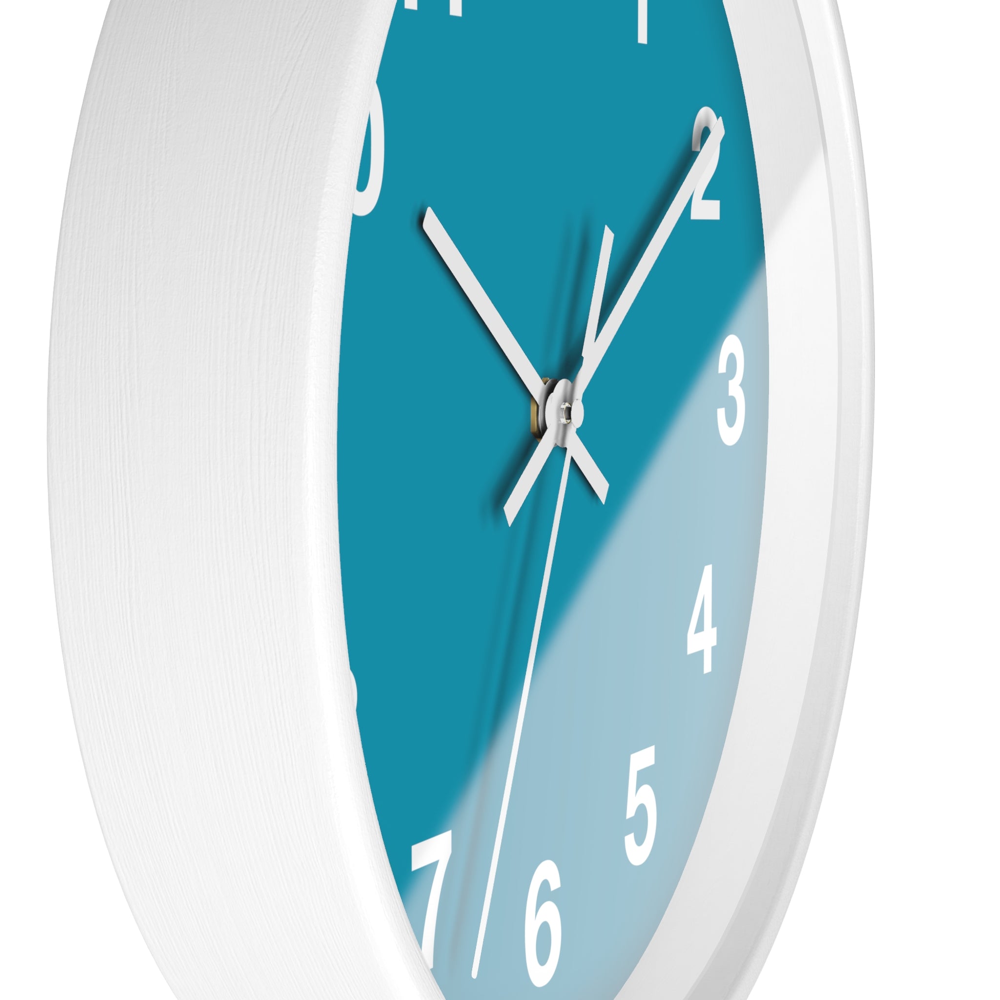 Coastal Calm Minimalist Wall Clock