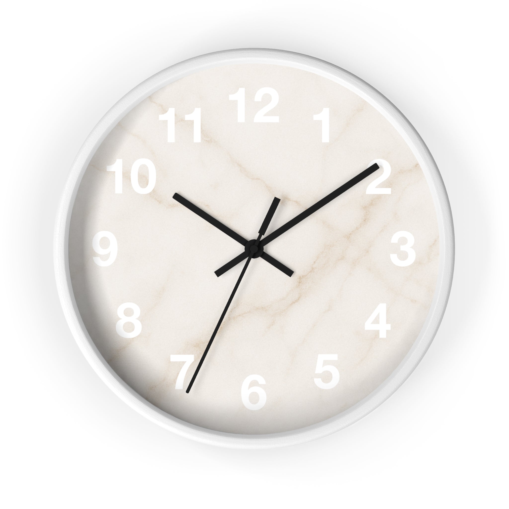 Marble Minimalist Wall Clock
