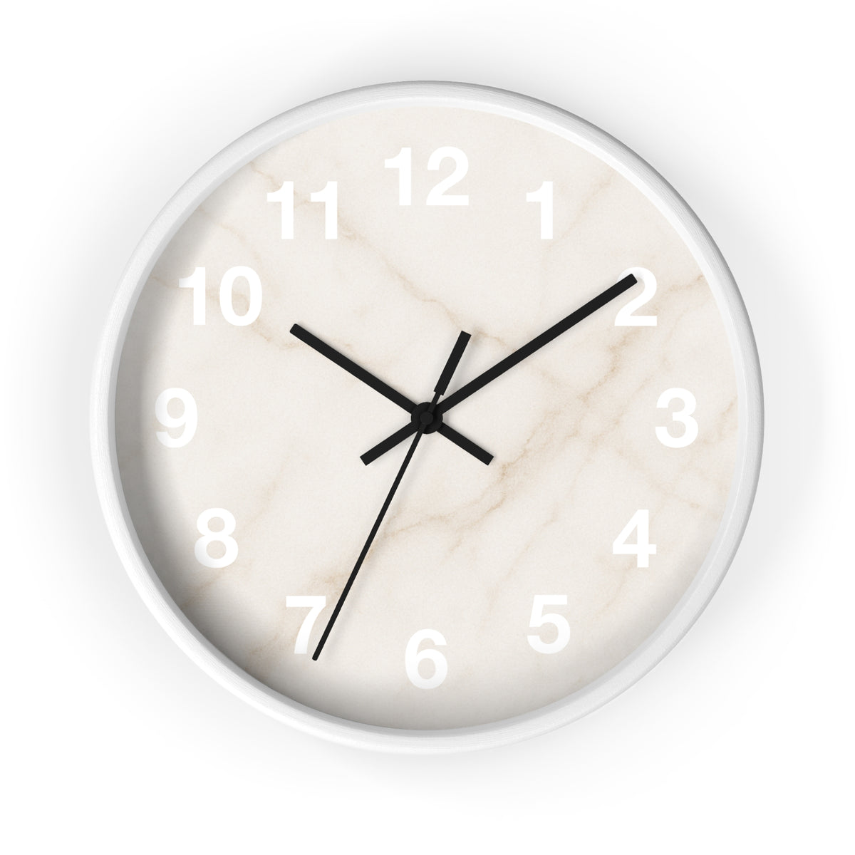 Marble Minimalist Wall Clock