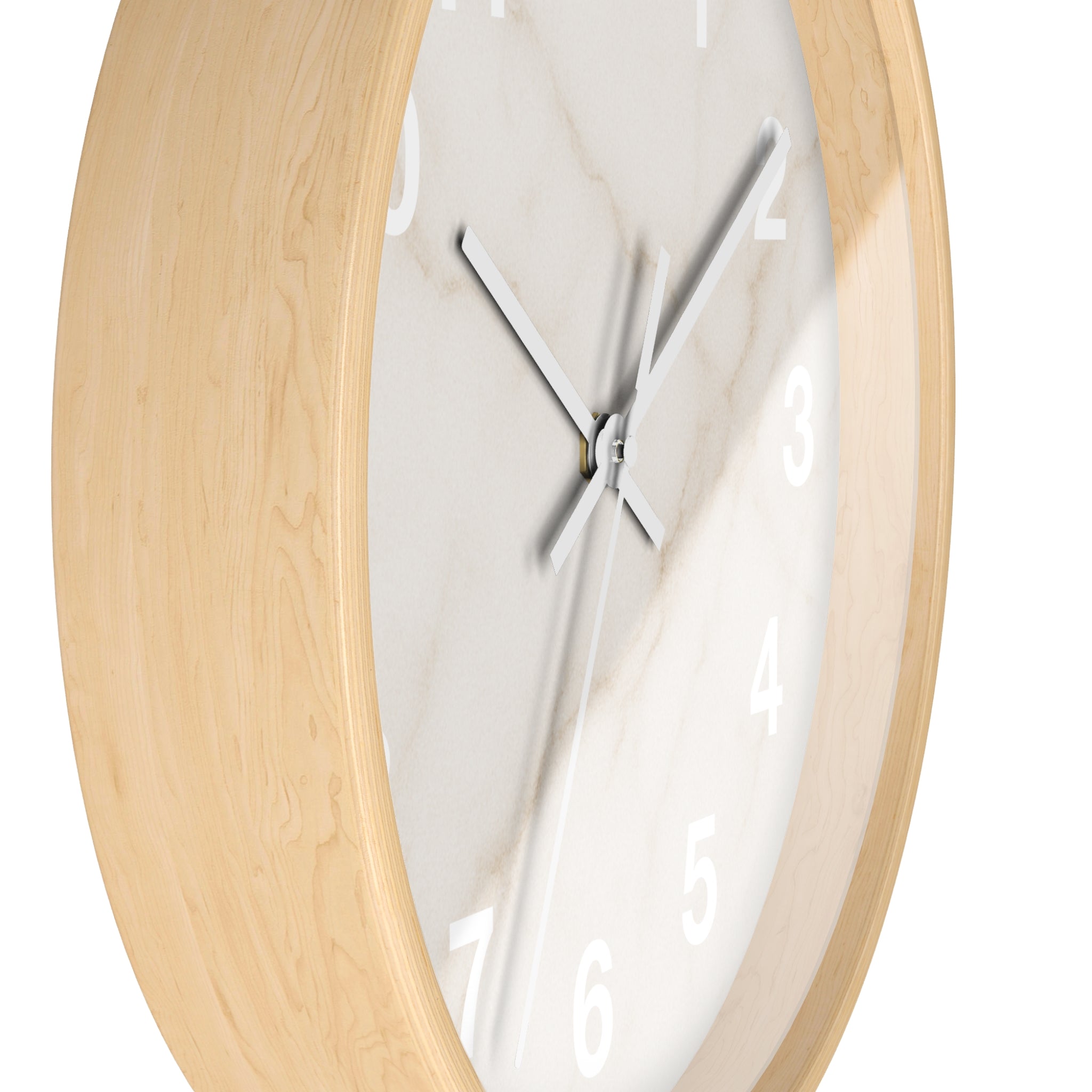 Marble Minimalist Wall Clock