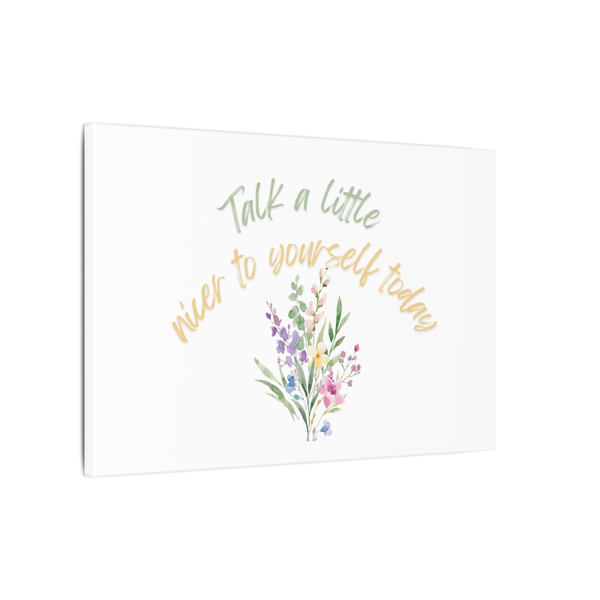Self Talk Canvas Print